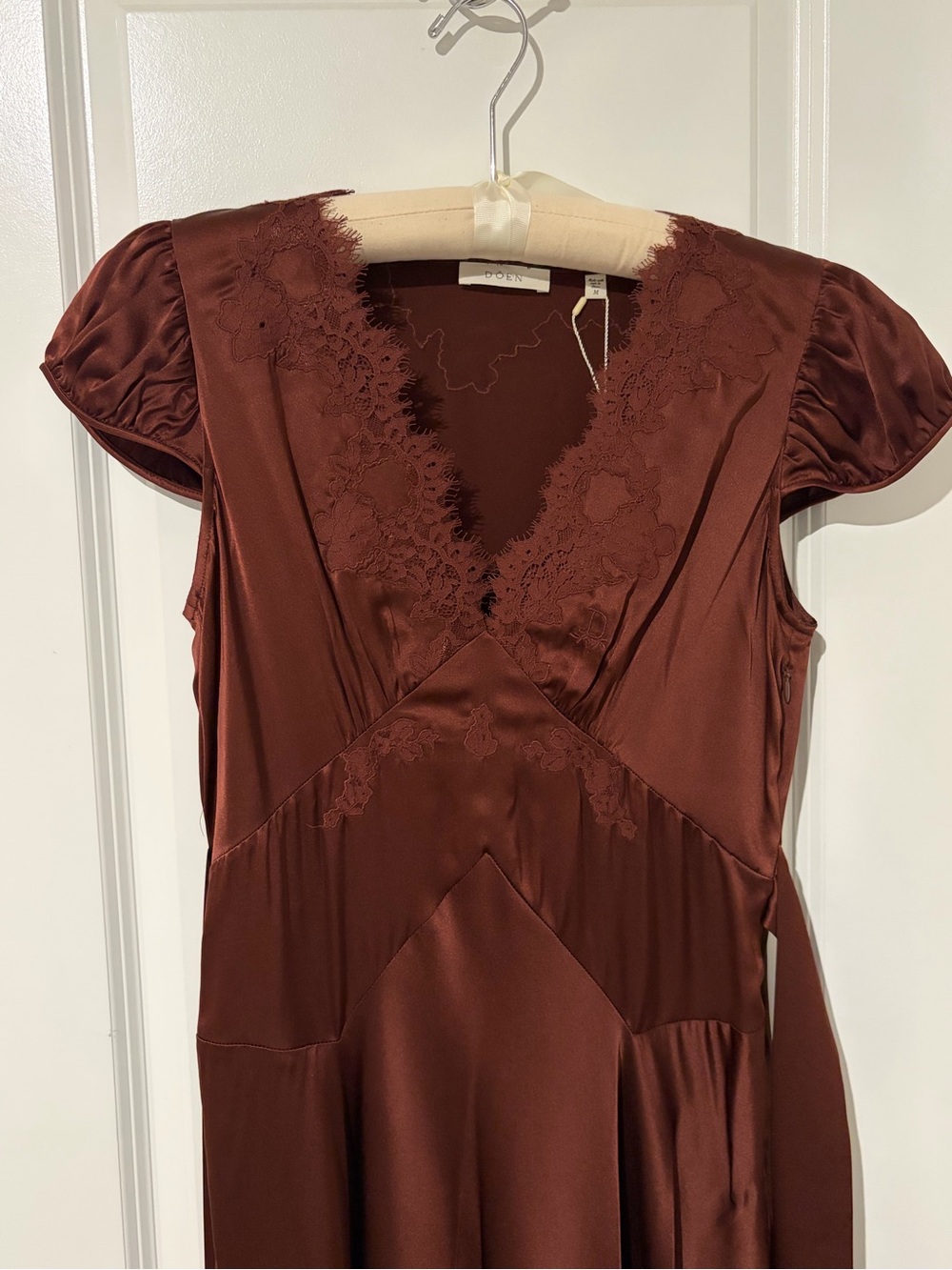Doen Coraline Dress in Cafe Brun - Picture 3 of 9